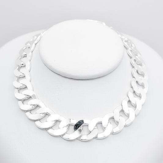 Pulso Cubano Liso 9mm