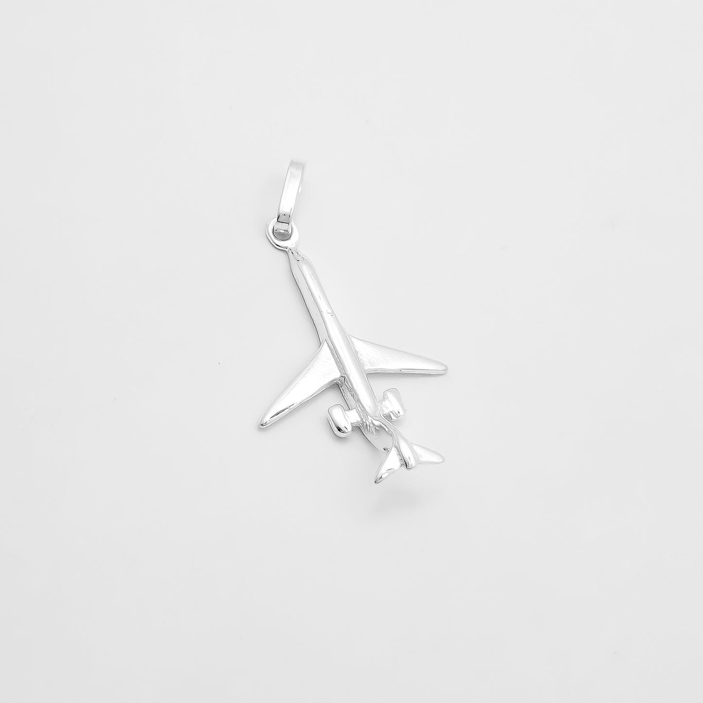 Dije Avion Grande Blanco