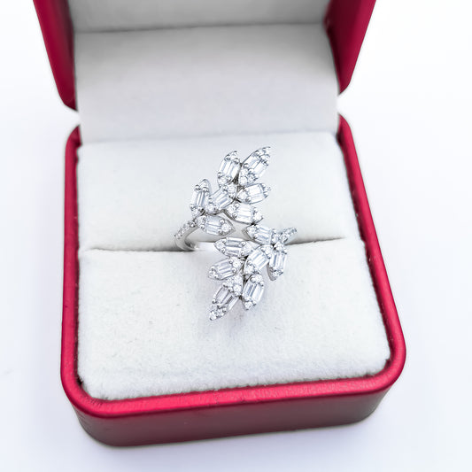 Anillo Hojas Ajustable