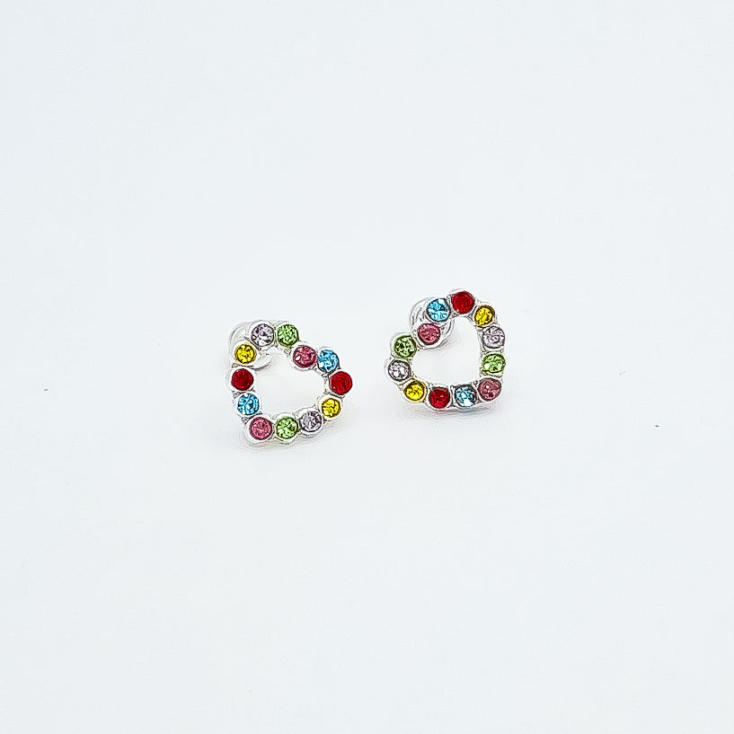 Broquel Corazon Multicolor
