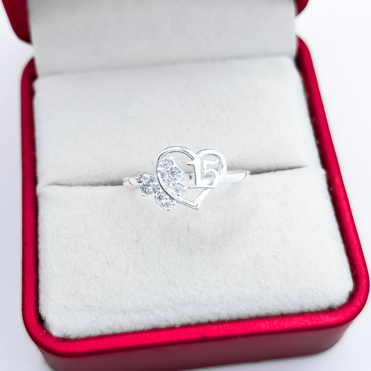 Anillo 15 Años Corazon