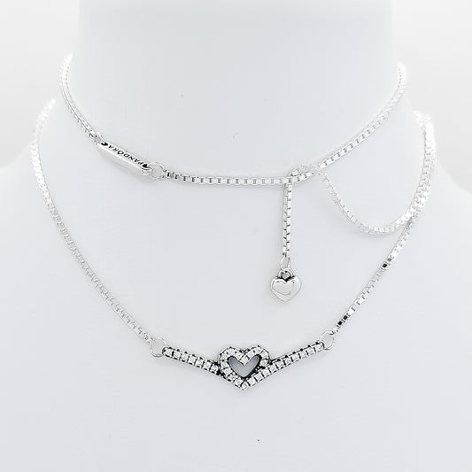 Collar Corazon Largo