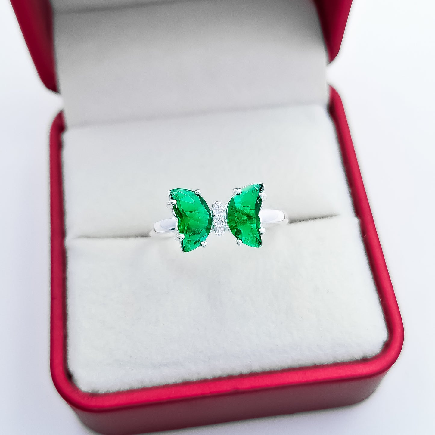 Anillo Mariposa Verde