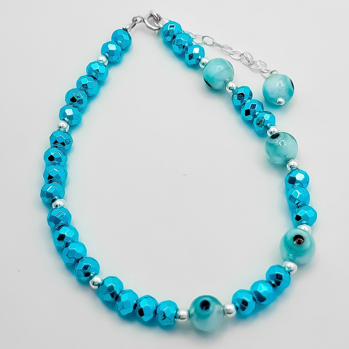 Pulsera Ojo Aqua