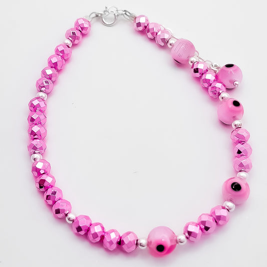 Pulsera Ojo Rosa