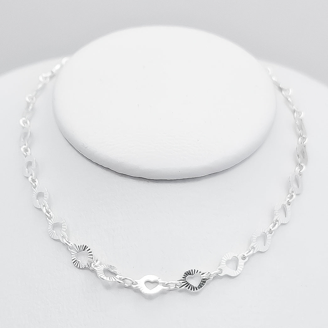 Pulsera Corazones Chicos