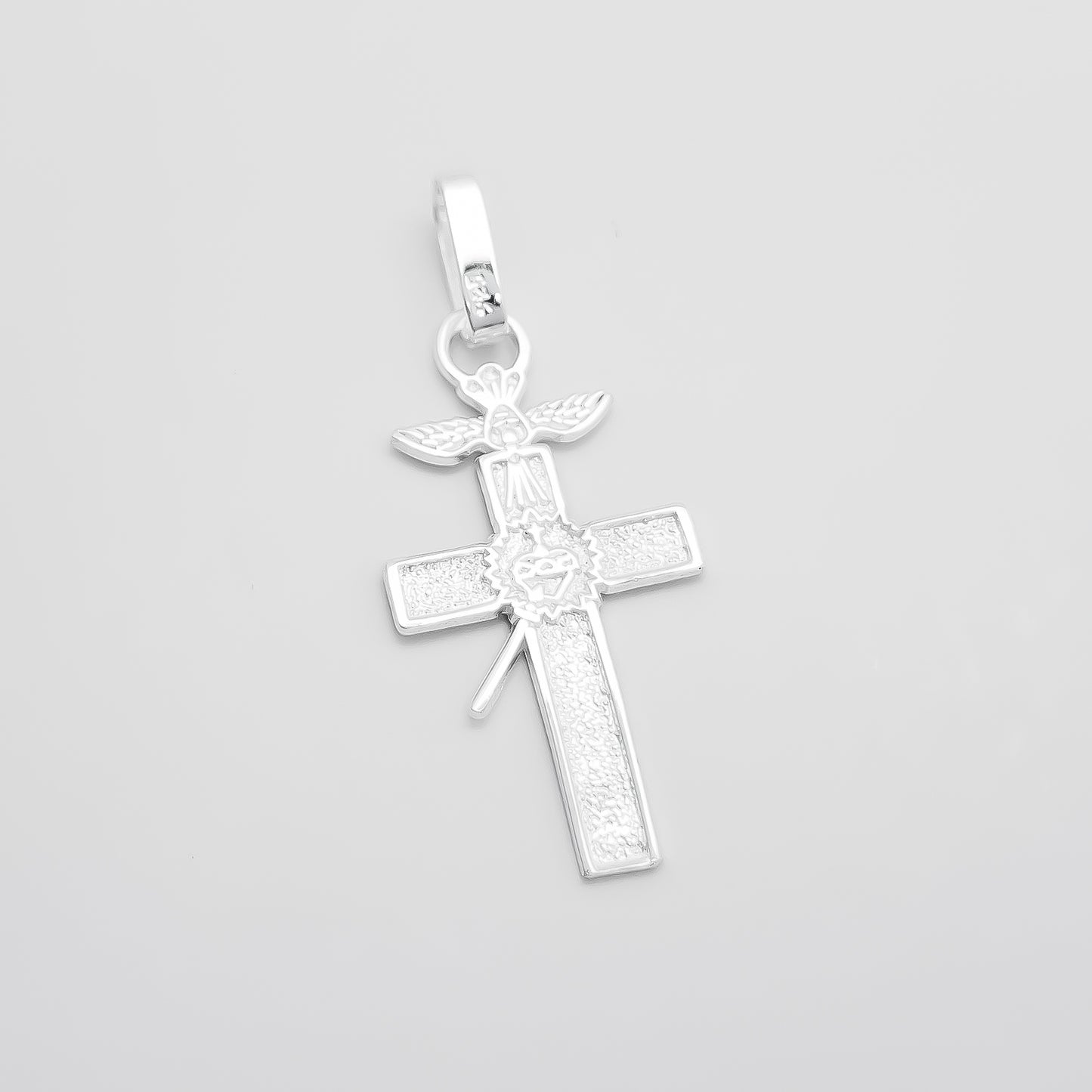 Dije Cruz Apostolado Blanco