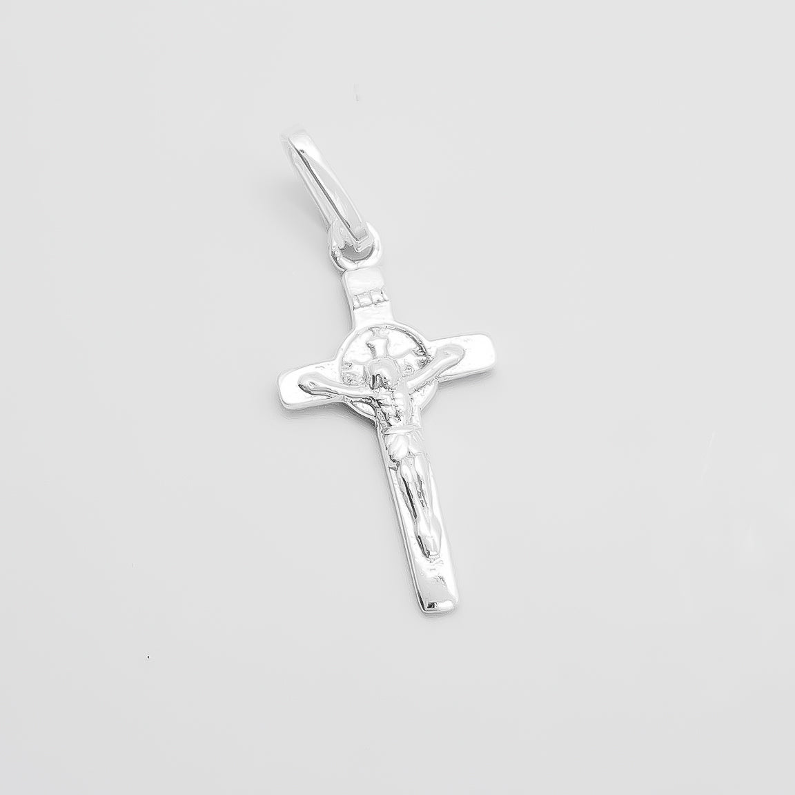 Dije Cruz Mini Blanco