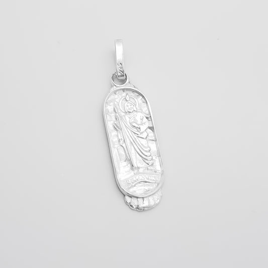 Dije Medalla San Judas Blanco