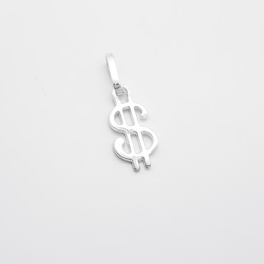 Dije Signo Dolar Blanco