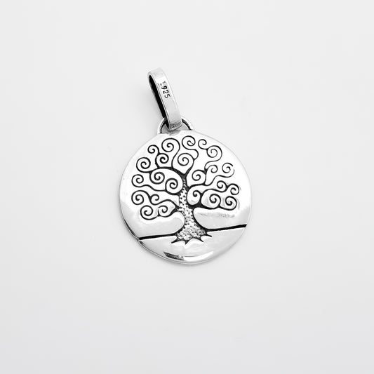 Dije Arbol De La Vida Pavonado