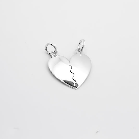 Dije Corazon Partido Liso