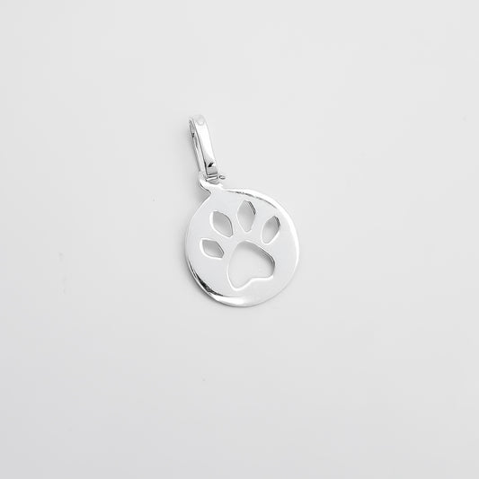 Dije Huella Circulo Perro