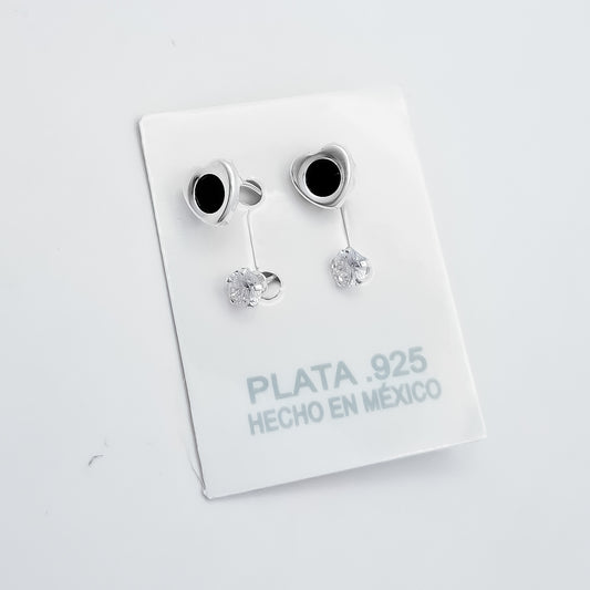 Arete Curvo Corazon Negro