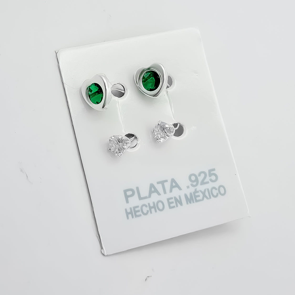 Arete Curvo Corazon Verde