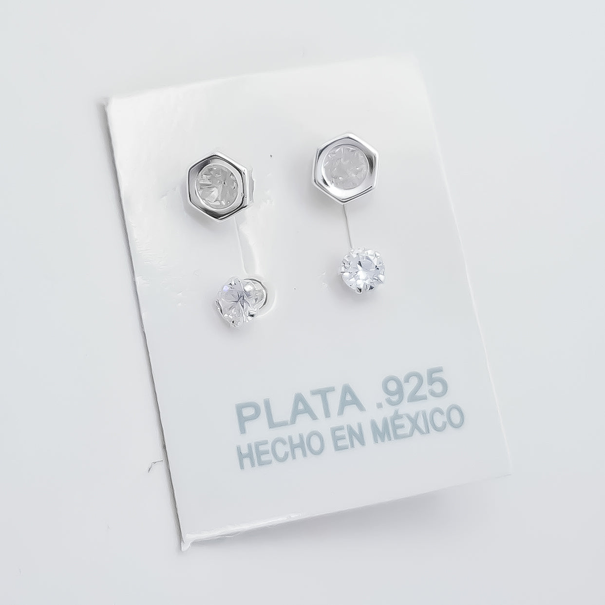 Arete Curvo Hexagono Blanco