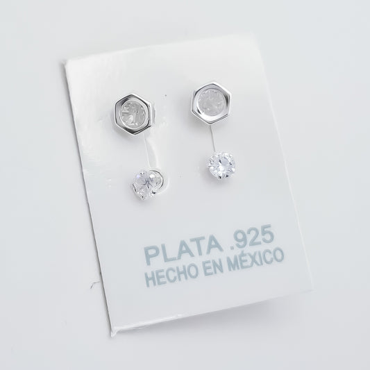 Arete Curvo Hexagono Blanco
