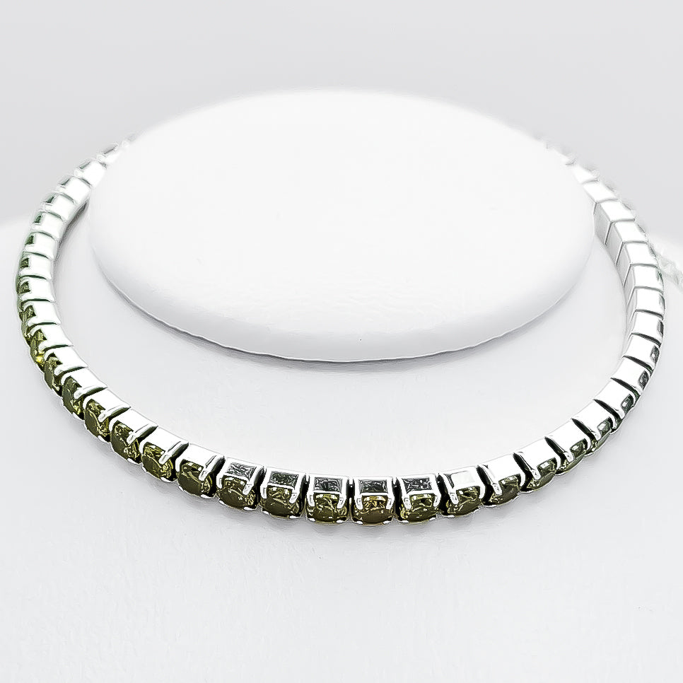 Pulsera Zirconia Verde