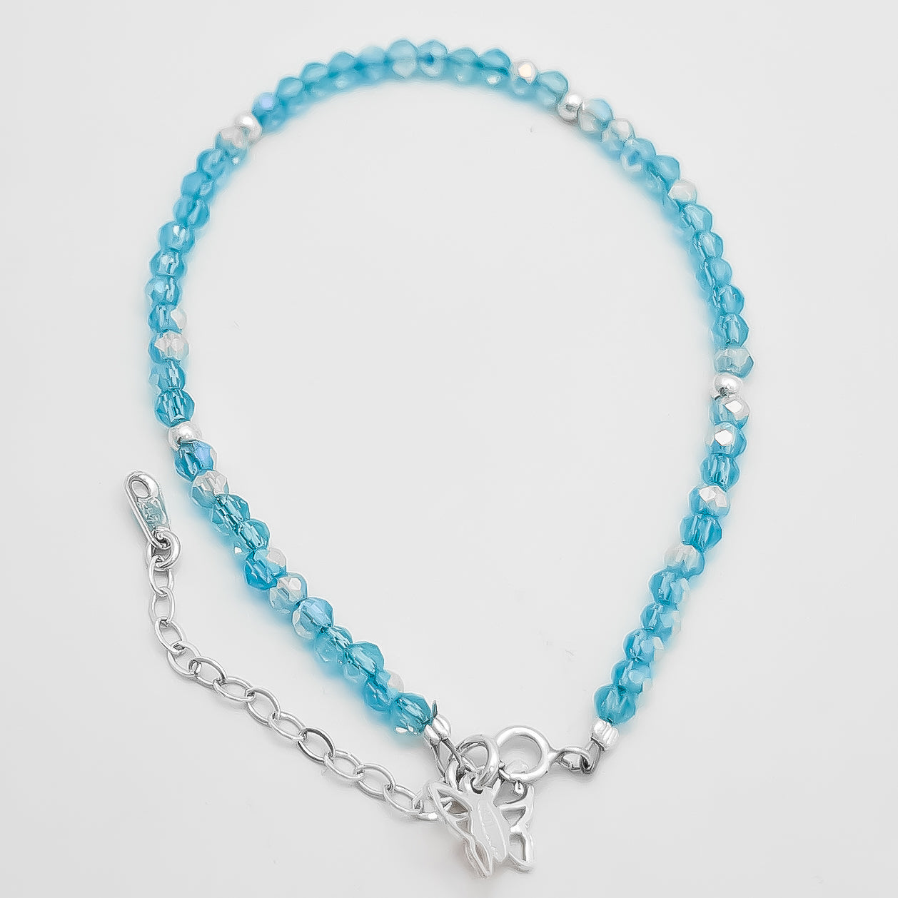 Pulsera Azul Mariposa