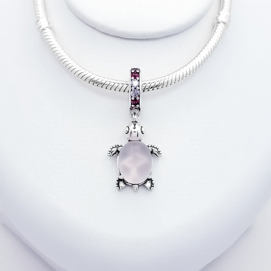 Charm Tortuga Rosa