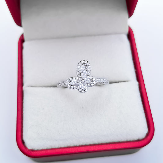 Anillo Mariposa Zirconia