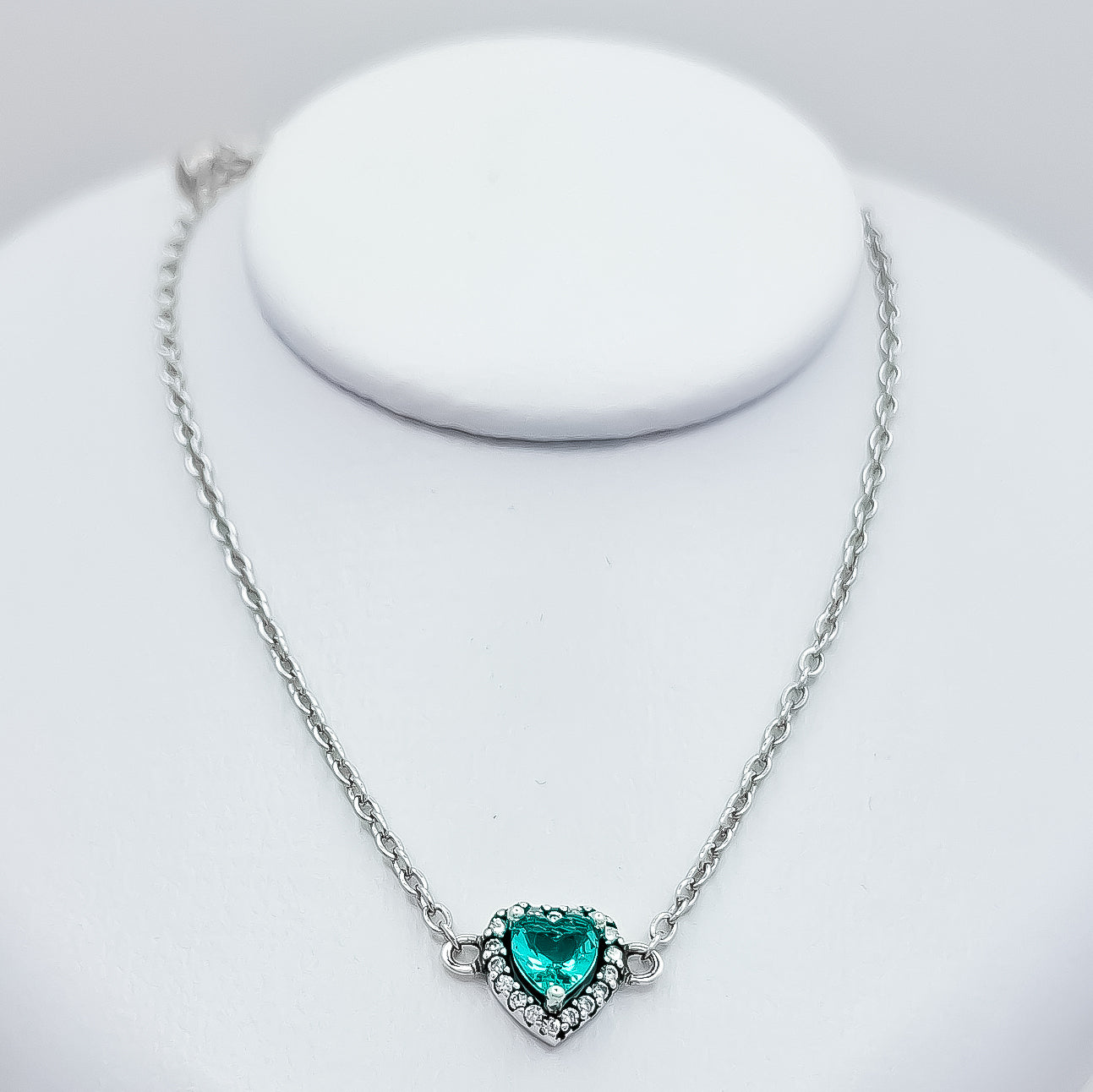 Pulsera Corazon Menta