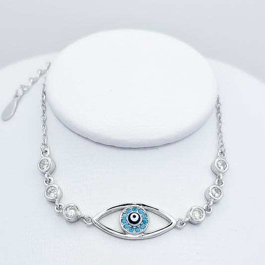 Pulsera Ojo Zirconia