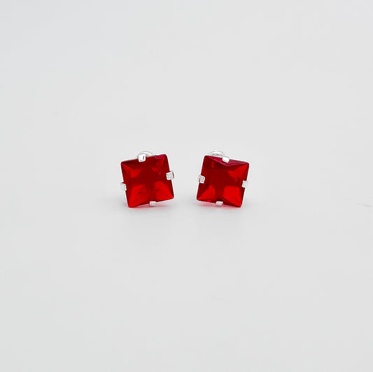 Broquel Cuadro #6 Rojo
