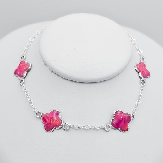 Pulsera Van Opalo Rosa