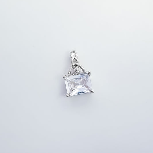 Dije Cuadro Zirconia