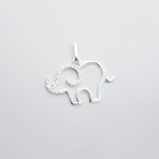 Dije Elefante Silueta