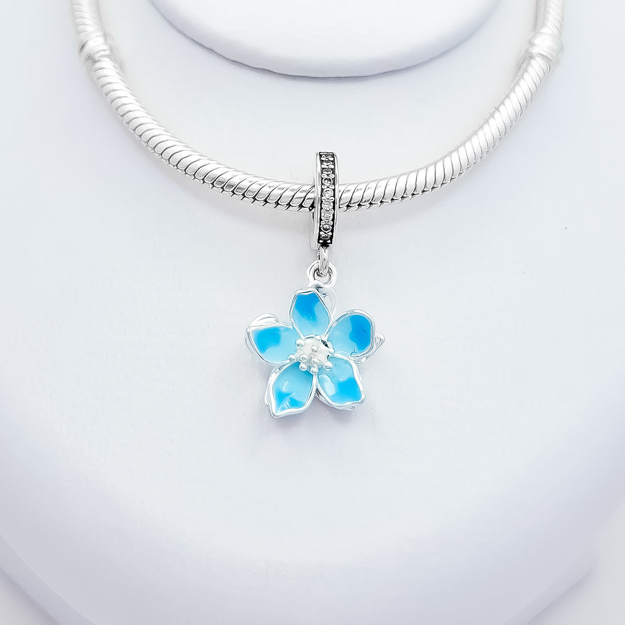 Charm Flor Azul