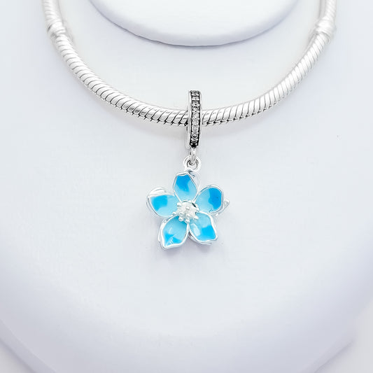 Charm Flor Azul