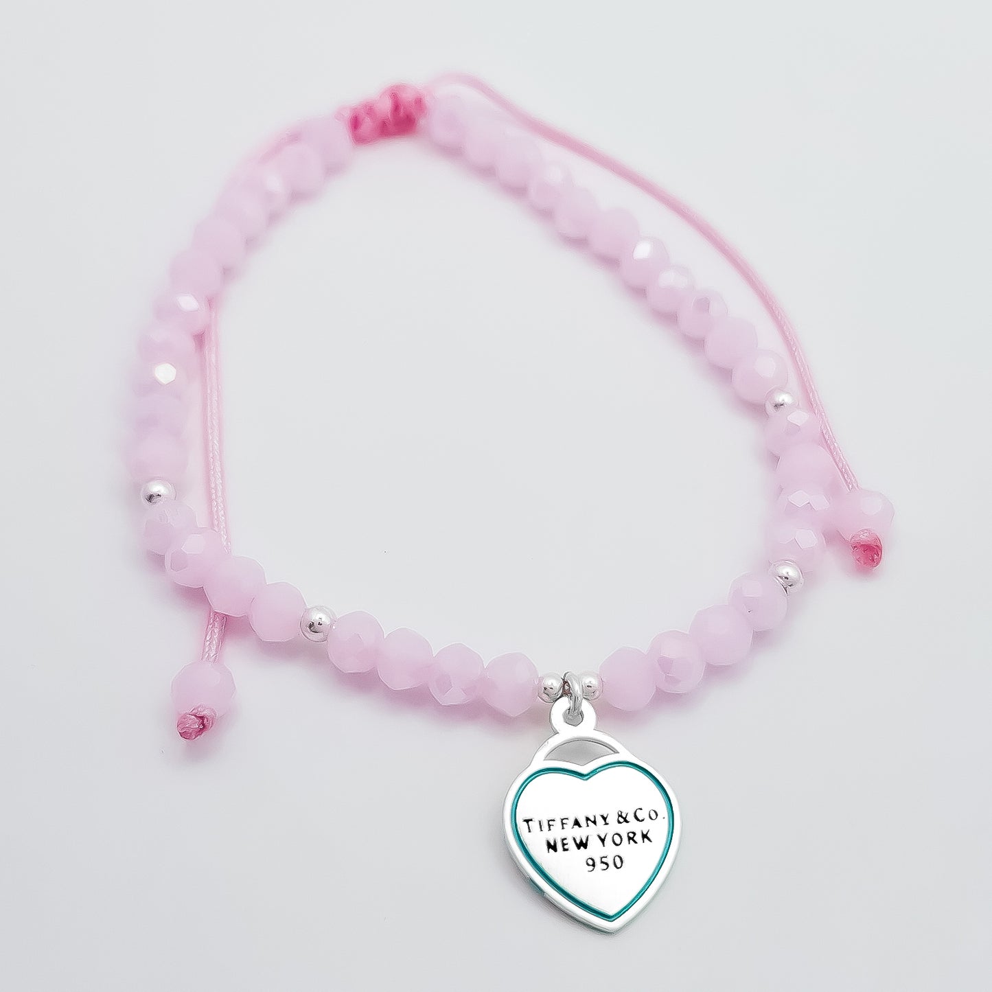 Pulsera Corazon Tiff Rosa