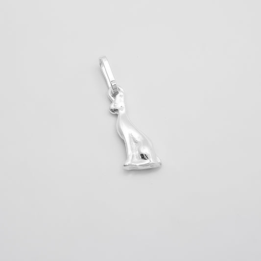 Dije Gato Egipcio Blanco