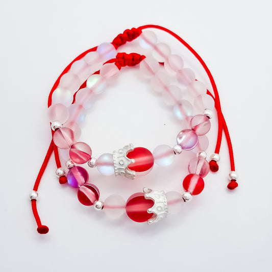 Pulsera Pareja Corona