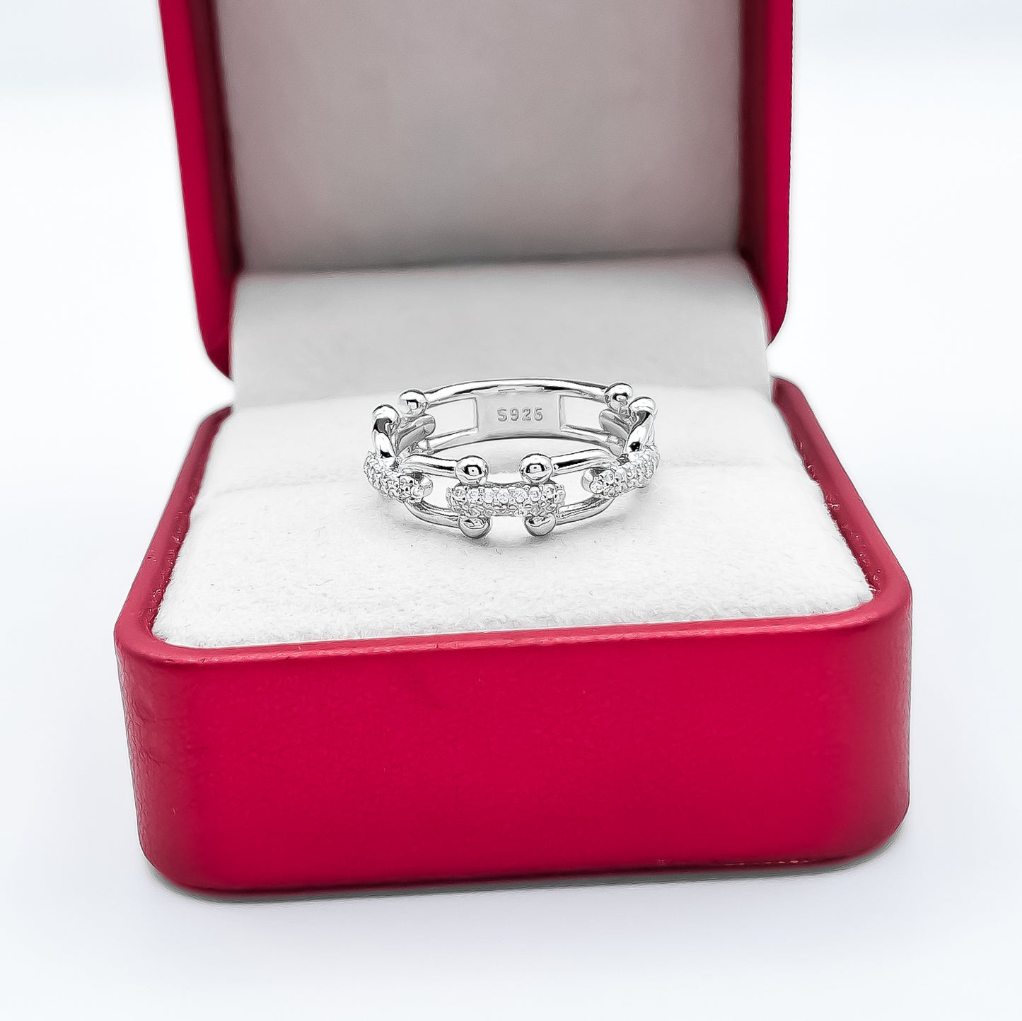 Anillo Tiff Zirconia