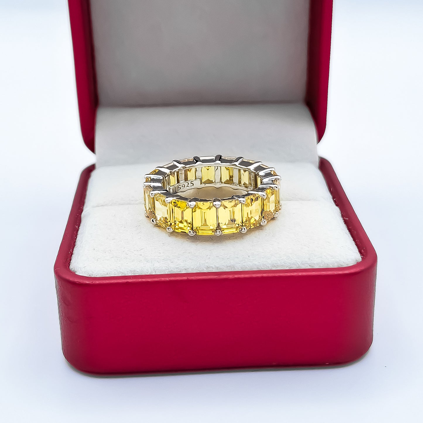 Anillo Zirconia Amarillo