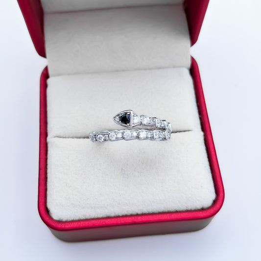 Anillo Zirconia Negra