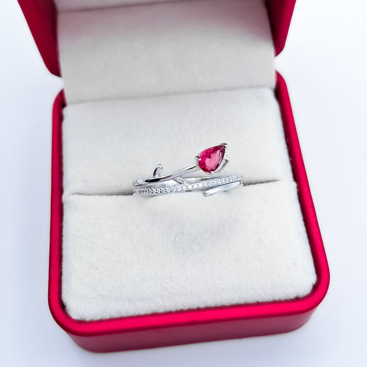 Anillo Zirconia Fiusha