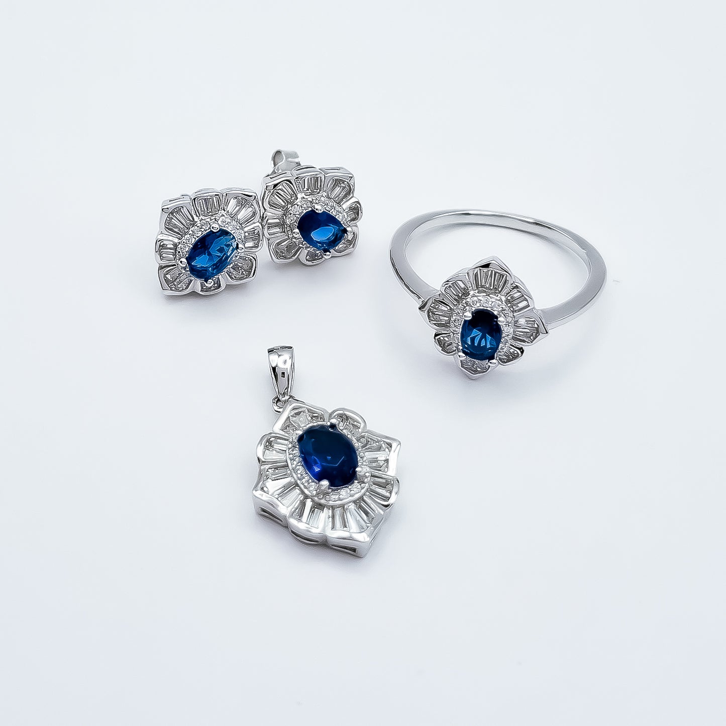 Set Azul Zirconia