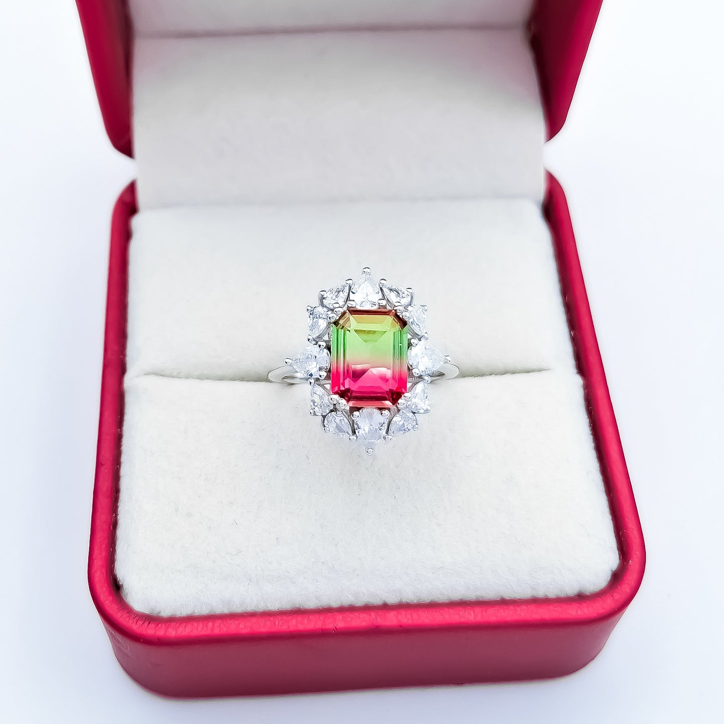 Anillo Turmalina Multi