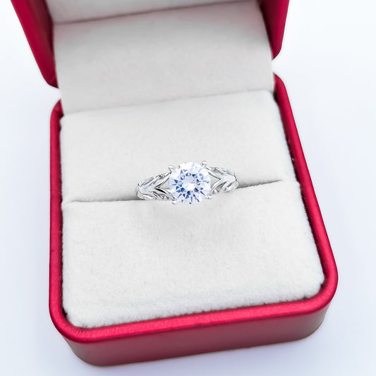 Anillo Solitario Zirconia