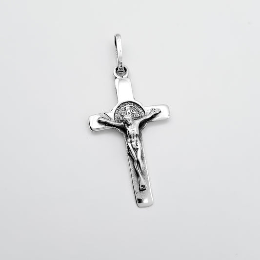 Dije Cruz San Benito Pavonado