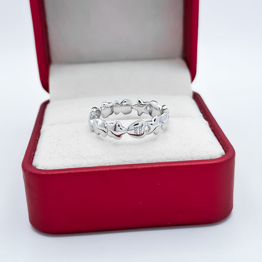 Anillo Corazon Estrella