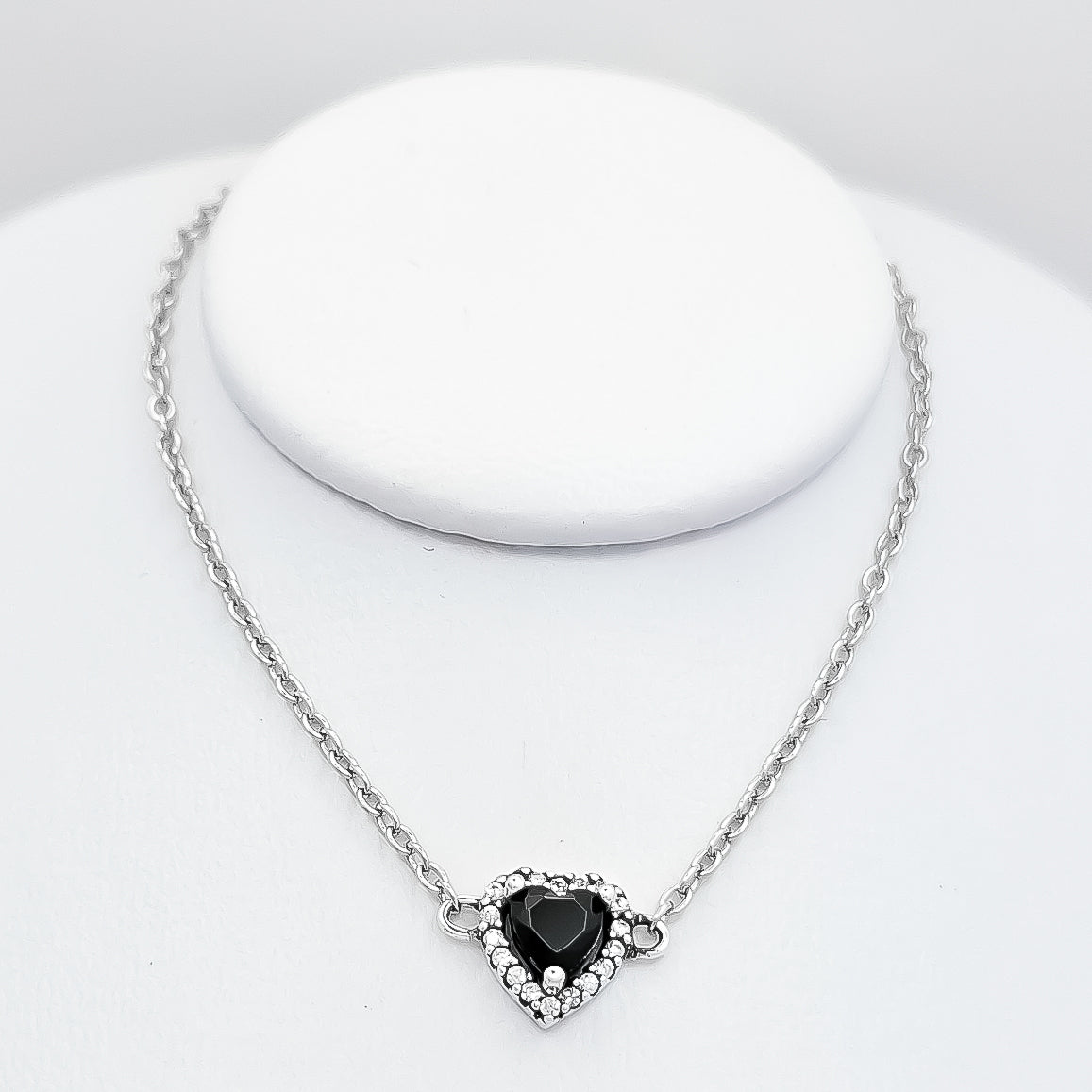 Pulsera Corazon Negro