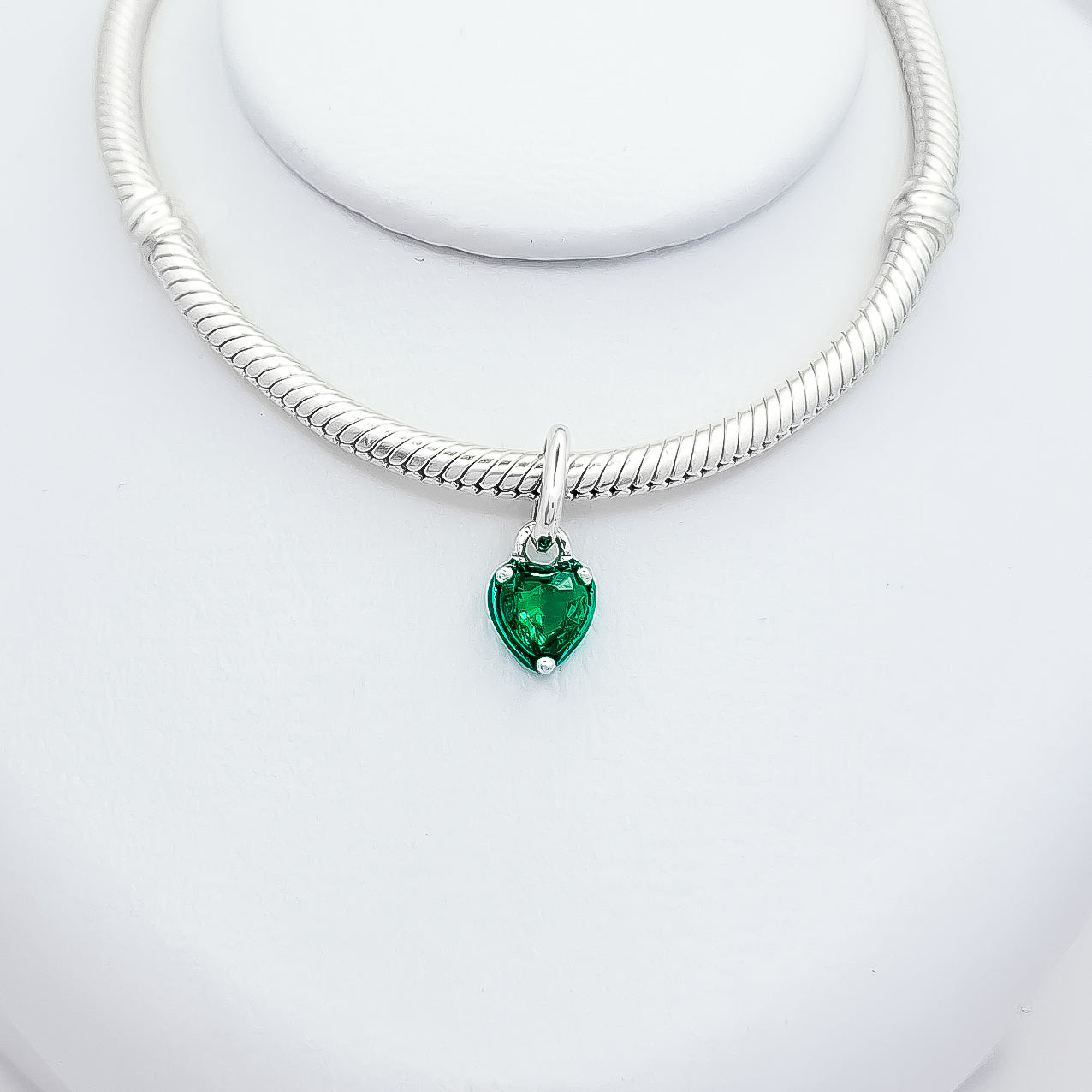 Charm Mini Corazon Verde
