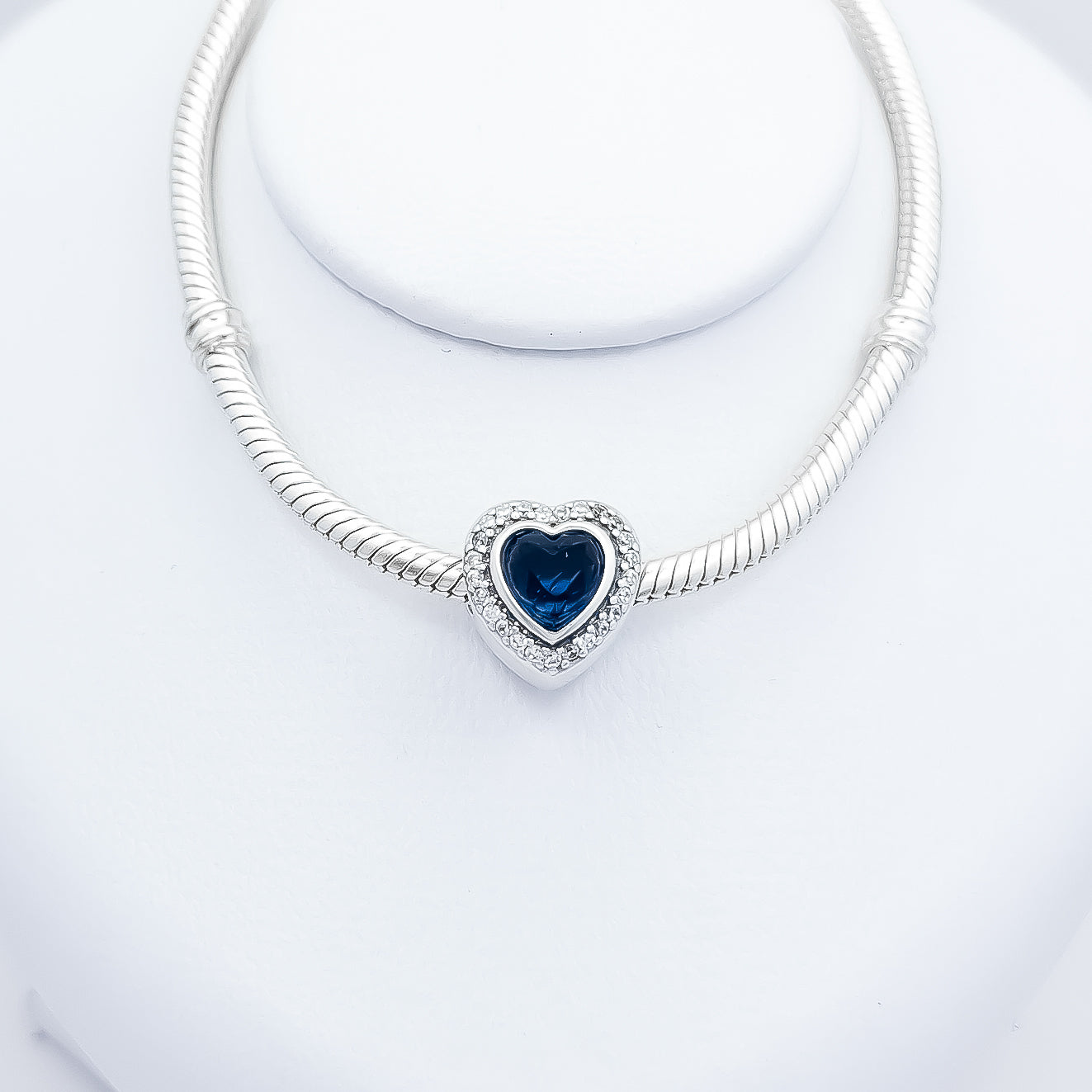 Charm Corazon Azul