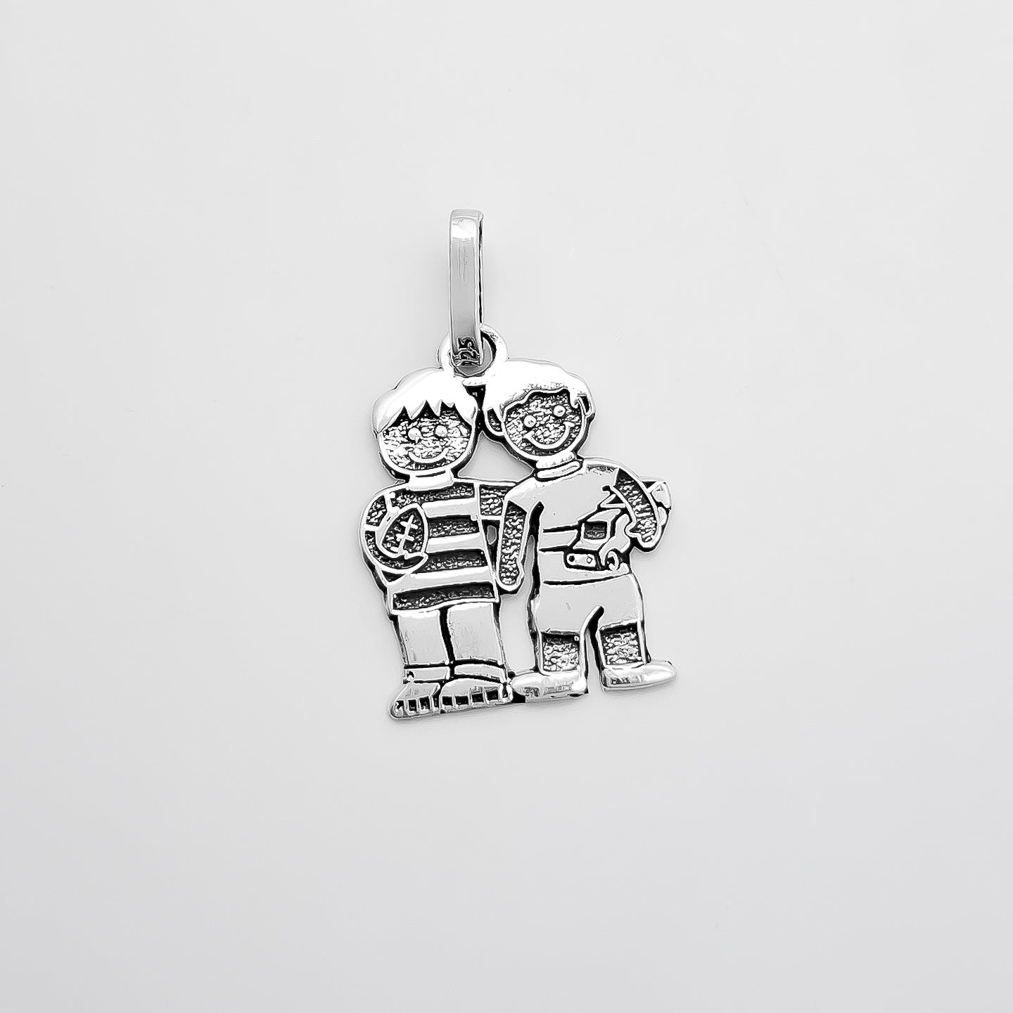 Dije 2 Niños Pavonado