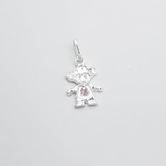 Dije Niña Zirconia Rosa